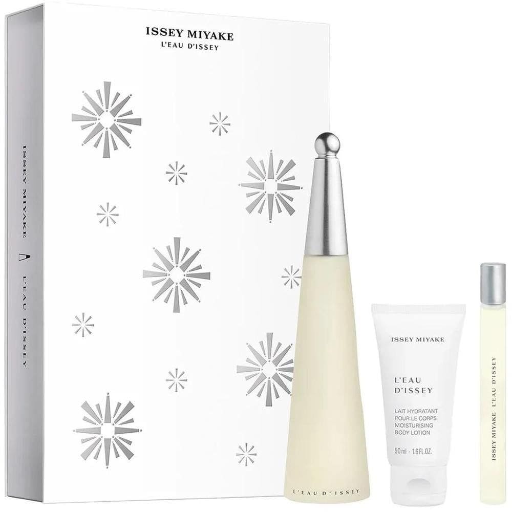 Conjunto de água de toalete feminino L`eau d`Issey 3.4 Perfume Issey Miyake