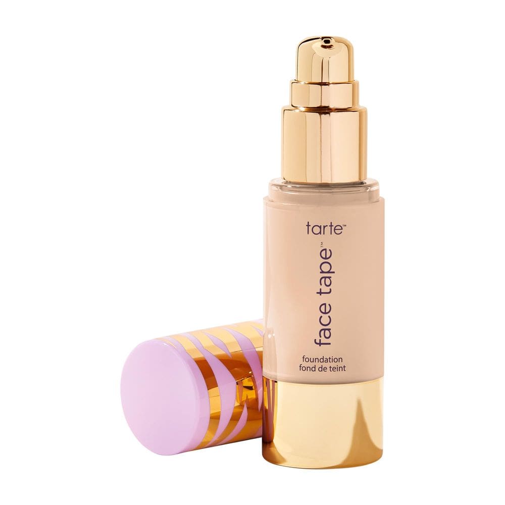 Fita facial de base tarte, cobertura total, acabamento fosco natural