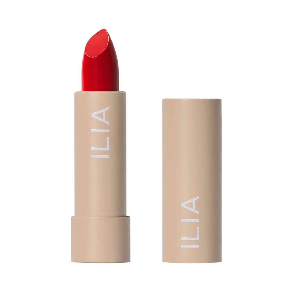 Batom ILIA Color Block Flame Fire Red Warm Undertones 4g