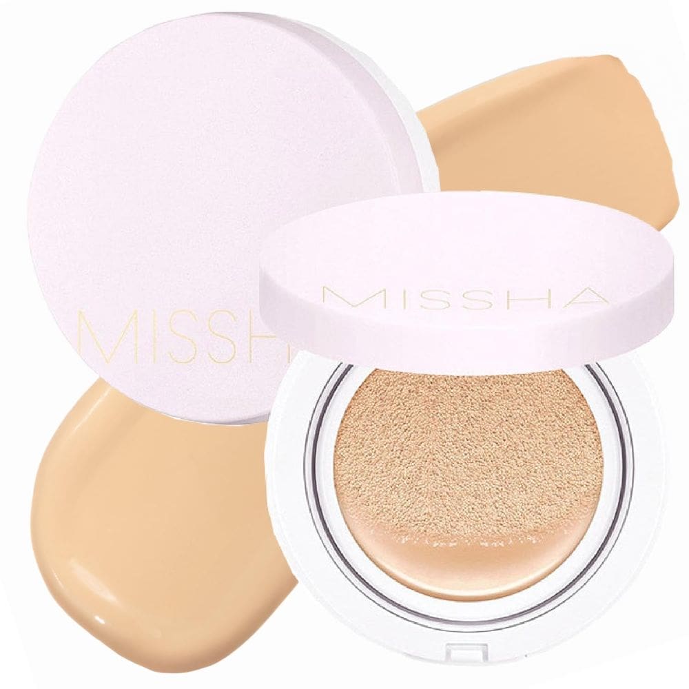 Base de almofada MISSHA Magic No.23, bege claro, pacote com 2 unidades