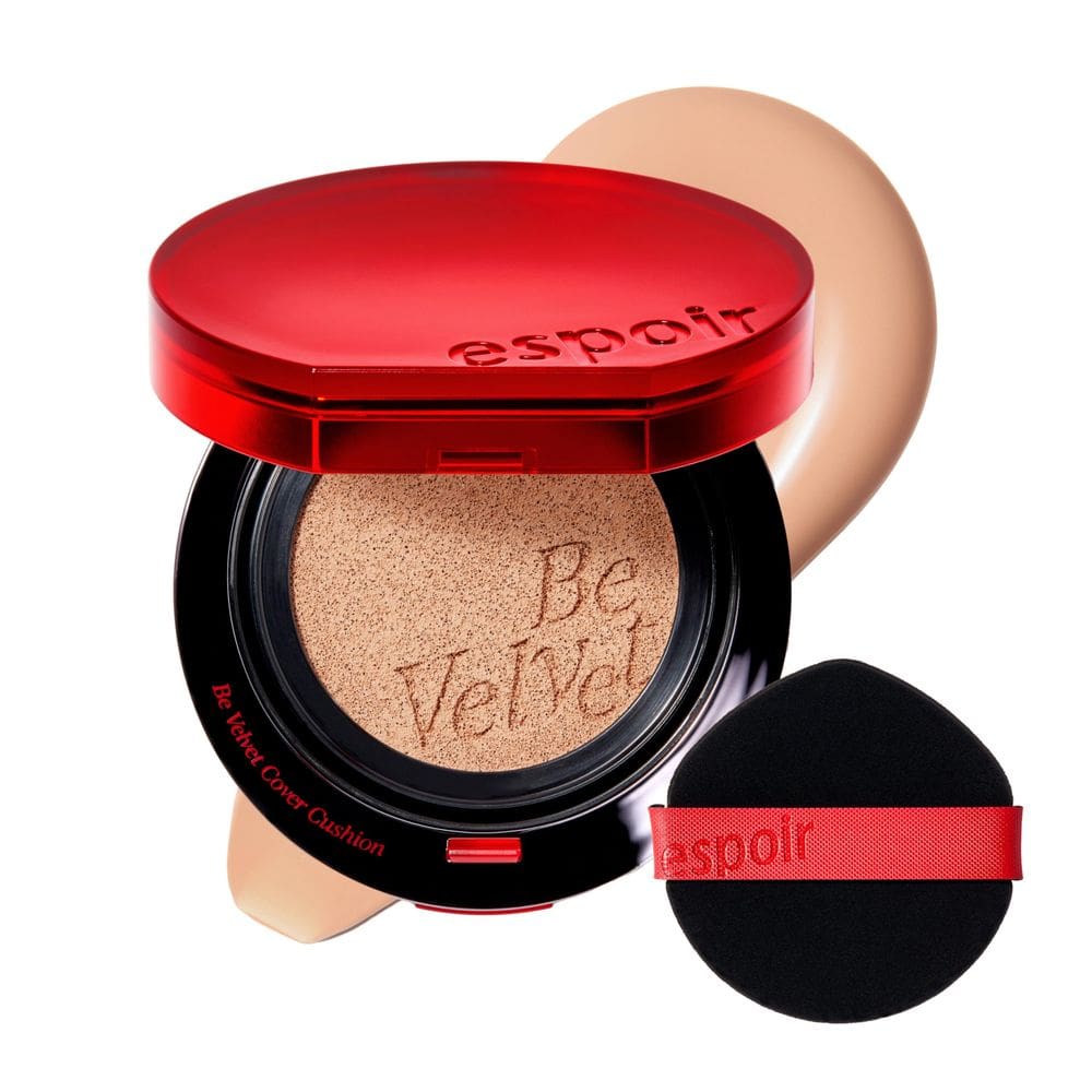 Cushion Foundation Espoir Be Velvet, cor de longa duração #24