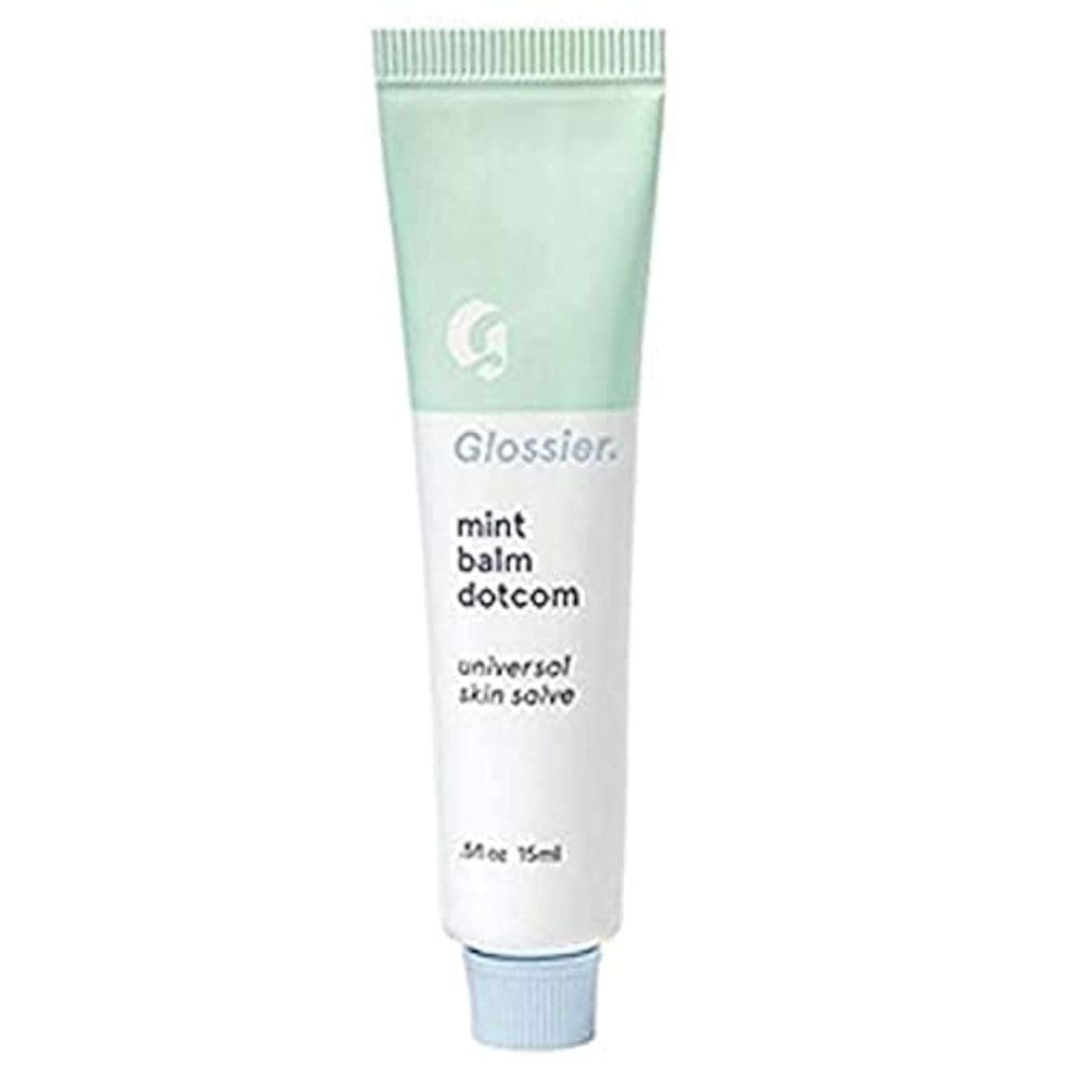 Bálsamo labial Glossier Balm Dotcom 15mL (hortelã) com ingredientes naturais