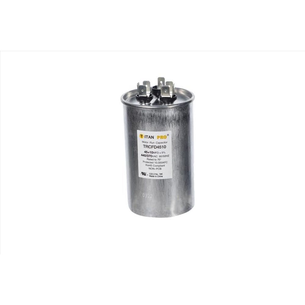 Capacitor Titan TRCFD4510 45+10 MFD 440 V