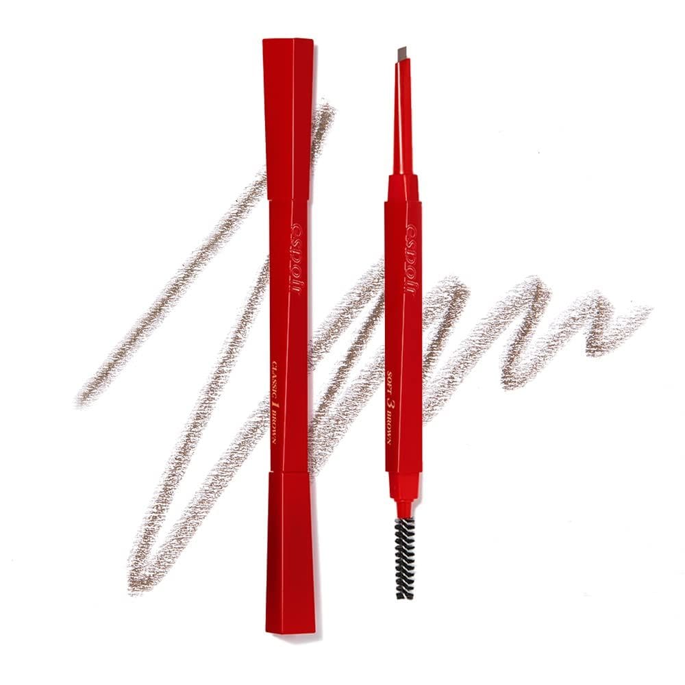 Lápis de Sobrancelhas Espoir The Brow Balance #3 Soft Brown