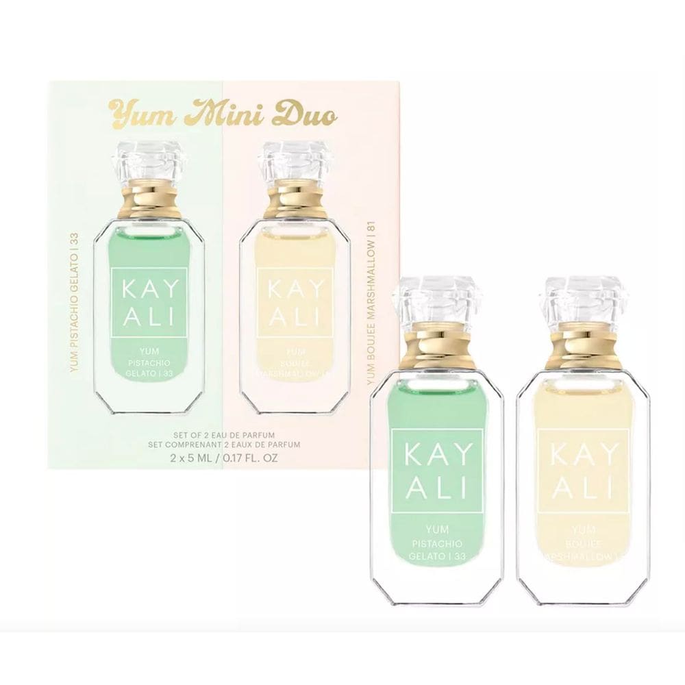 Conjunto de perfumes KAYALI Miniature Yum Pistachio Gelato 33 e Marshmallow 81
