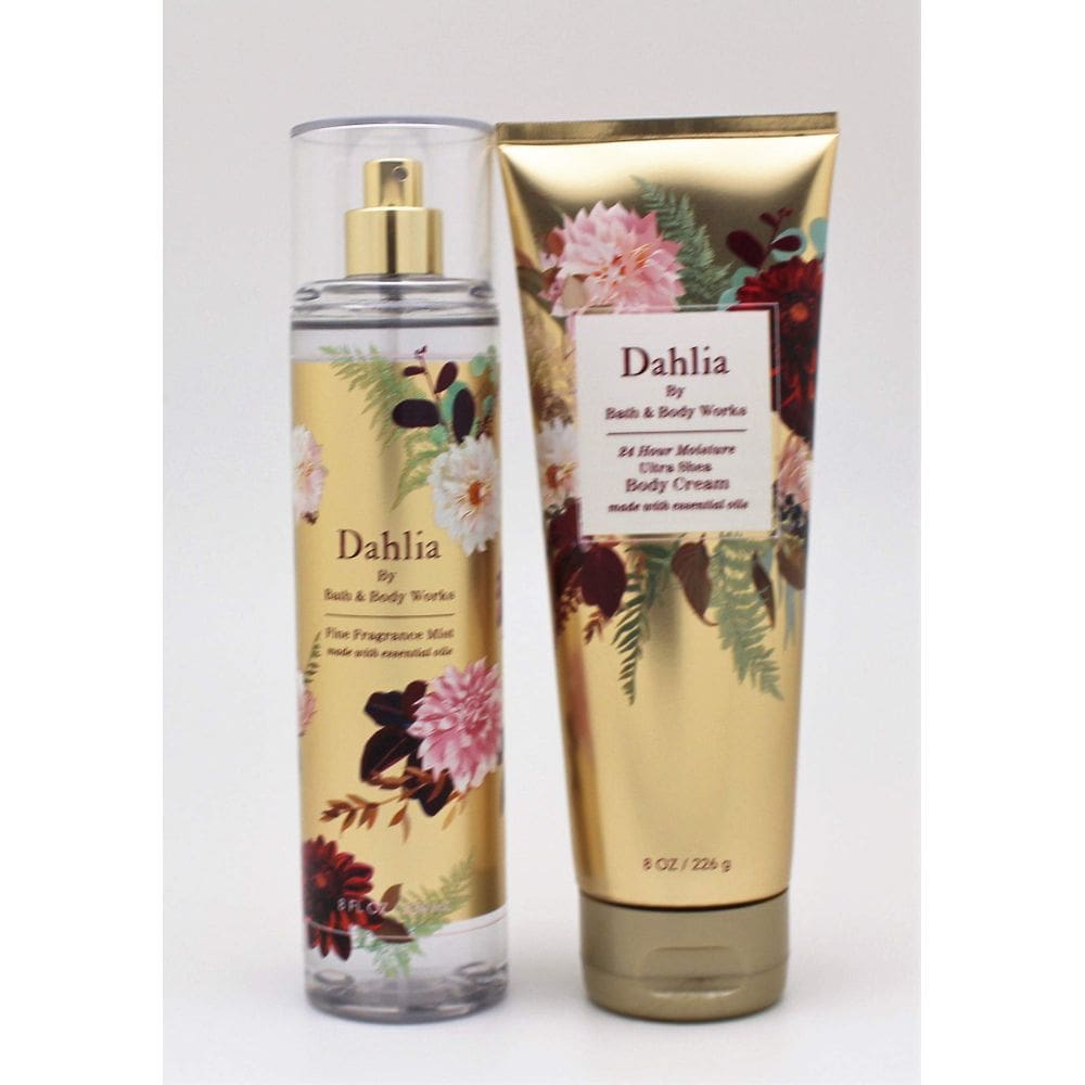 Creme corporal e fragrância fina Mist Bath & Body Works Dahlia
