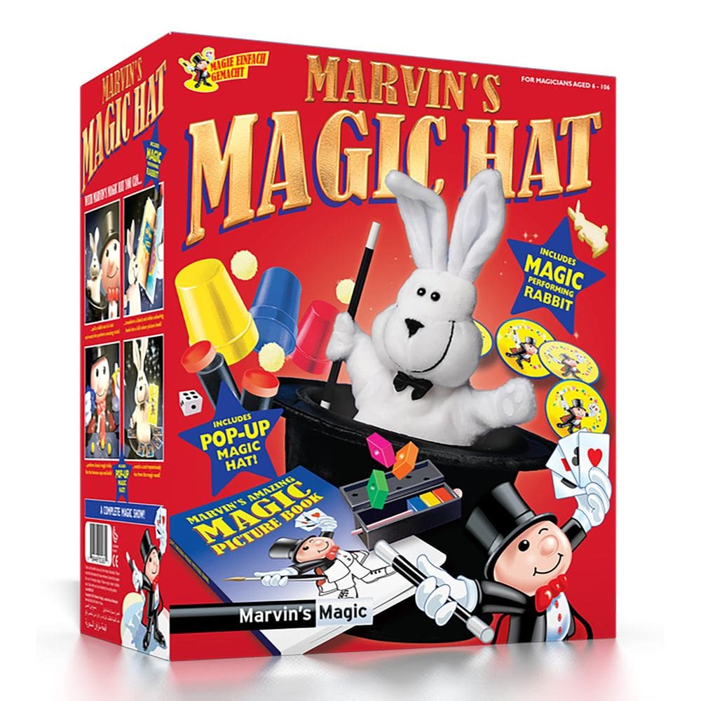 Conjunto mágico Toy Marvin`s Magic Rabbit & Top Hat