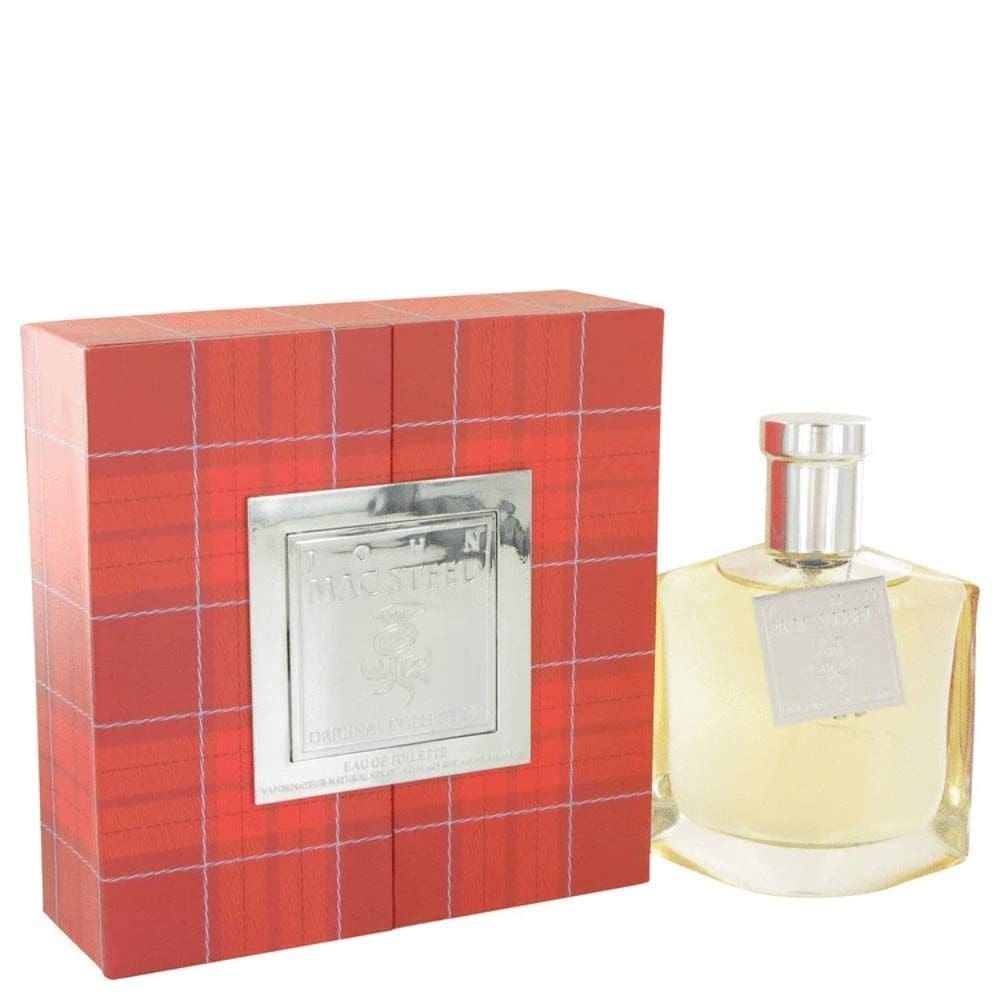 Perfume John Mac Steed Red Tartan Eau de Toilette 100ml para homens