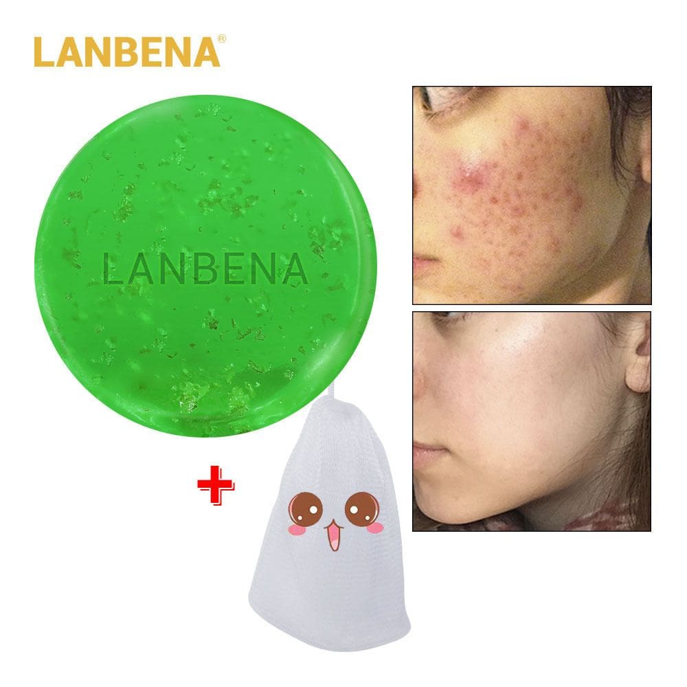 Lanbena Sabonete Limpeza Preto Artesanal