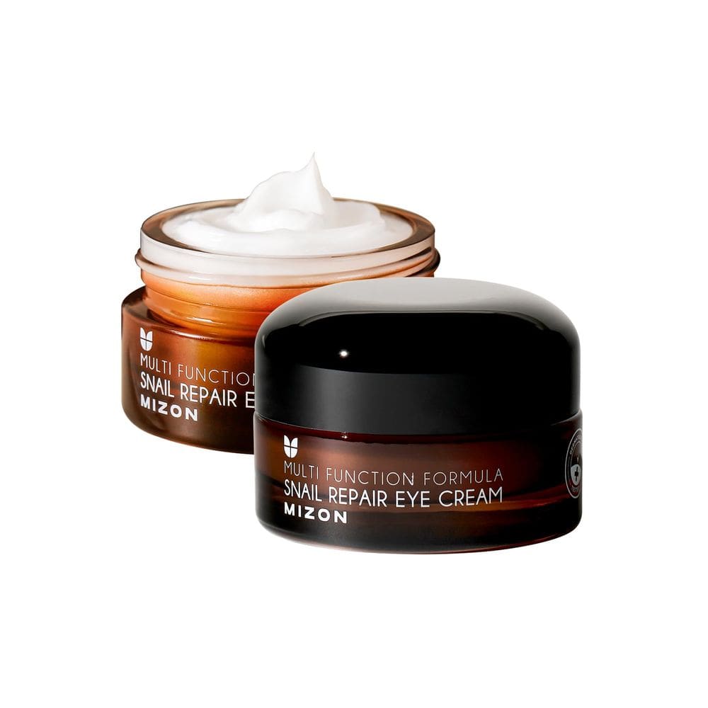 Creme de olhos MIZON Snail Repair com muco de caracol 25 ml para rugas
