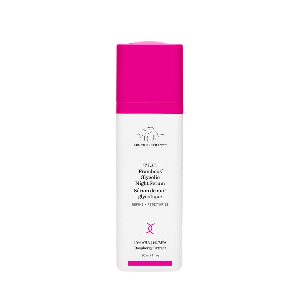 Sérum noturno Drunk Elephant T.L.C. Framboos Glycolic 30mL