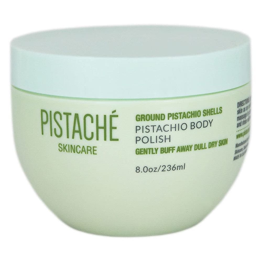 Body Polish Pistache Skincare Óleo de pistache 240 ml com cascas