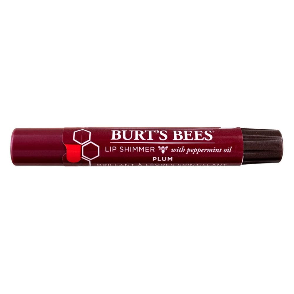Lip Shimmer Burt`s Bees Plum 2,6 ml (pacote econômico de 5)