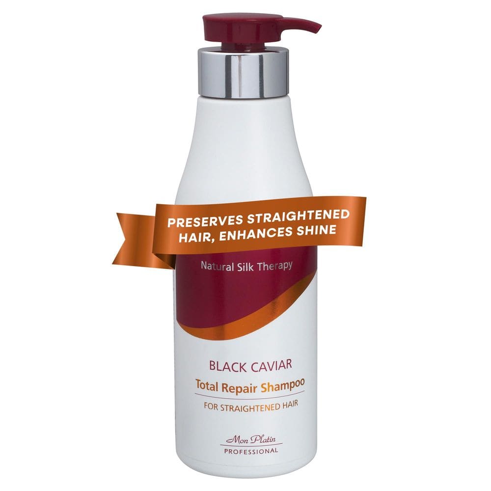 Shampoo Mon Platin Total Repair 250mL para cabelos alisados