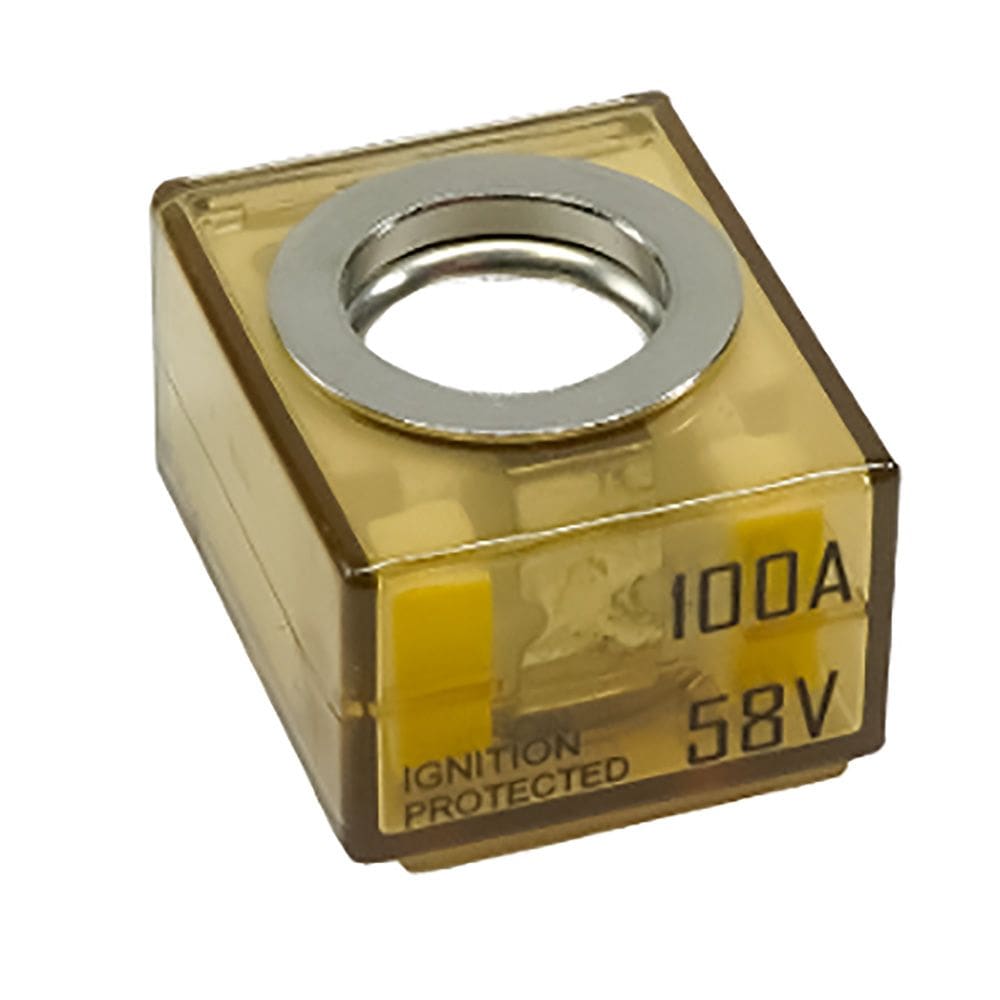 Terminal de fusíveis Egis MRBF 100A transparente protegido contra ignição