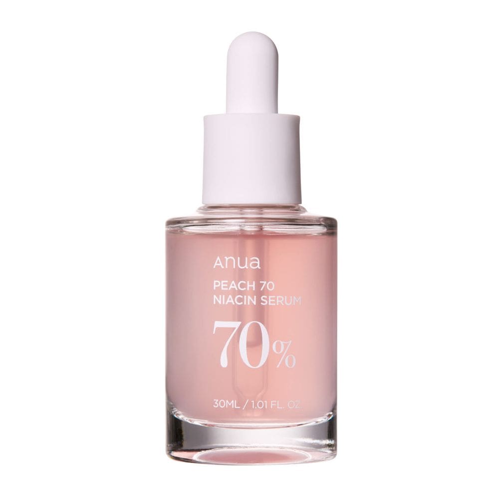 Sérum ANUA Peach 70% Niacinamida 30mL Iluminador e Hidratante