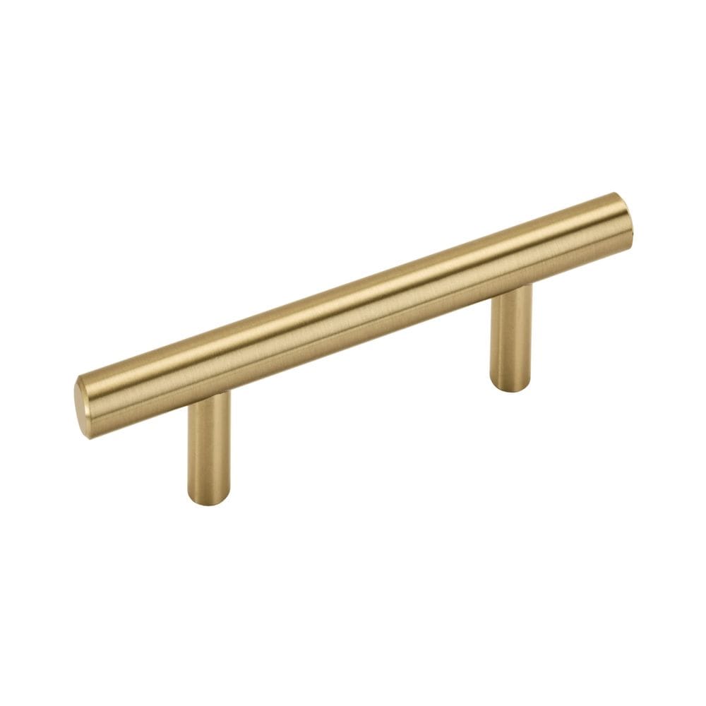Cabinet Pull Amerock Champagne Bronze com alça de barra de 7,6 cm