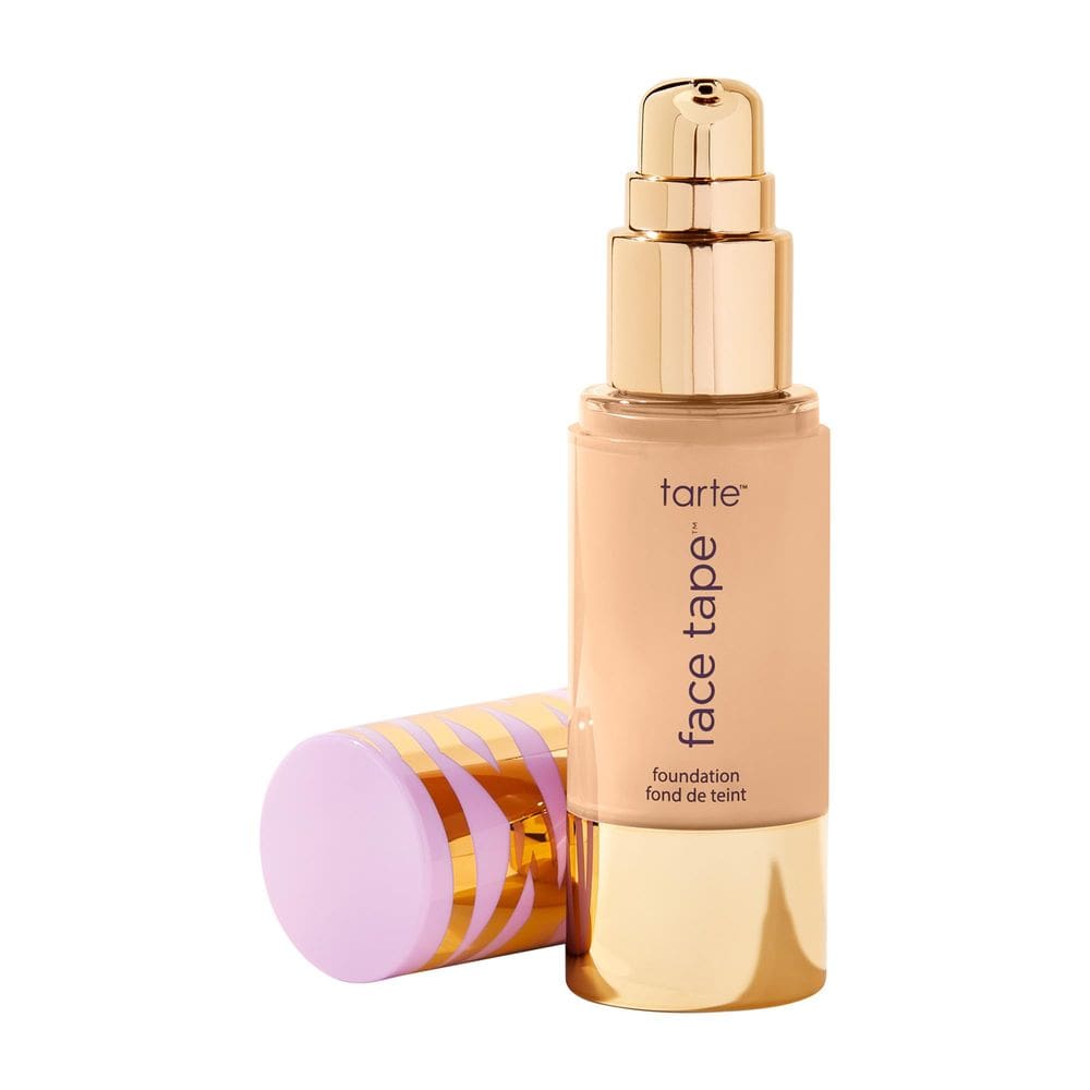 Fita facial de base tarte, cobertura total, acabamento fosco natural