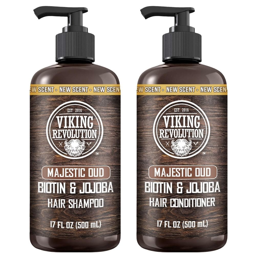 Conjunto de shampoo e condicionador Viking Revolution Majestic Oud