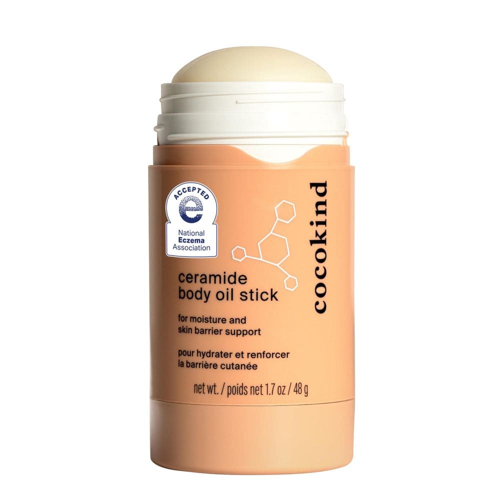 Bastão de óleo corporal Cocokind Ceramide 50 ml, sem fragrância, vegano