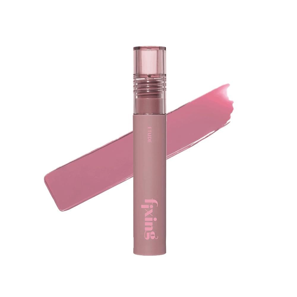 Batom líquido ETUDE Fixing Tint #18 Cool Pink 4mL à prova d`água