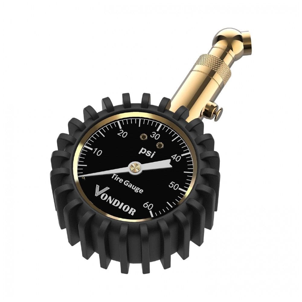 Manômetro de Pressão de Pneus 060 PSI Resistente, Certificado ANSI Preciso com Mostrador Grande de 2 Polegadas Fácil de Ler com Luz de
