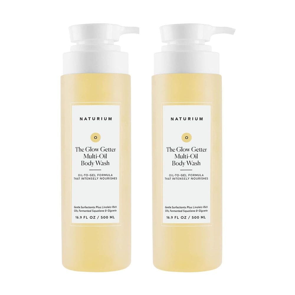 Sabonete líquido Naturium The Glow Getter Multi-Oil 500 ml (pacote com 2)