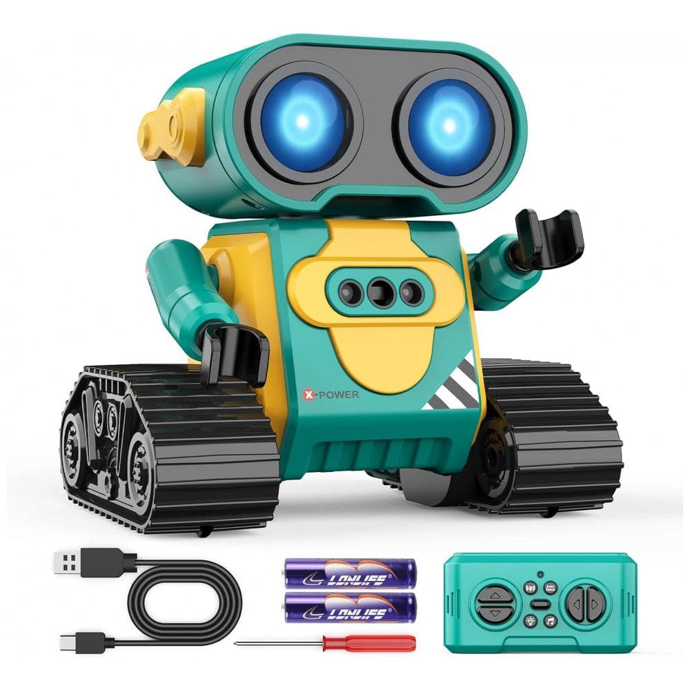 Brinquedo Robô Eletrônico Hamourd para Meninos e Meninas, Controle Remoto, Modo Automático de Demonstração, Sensor de Gestos