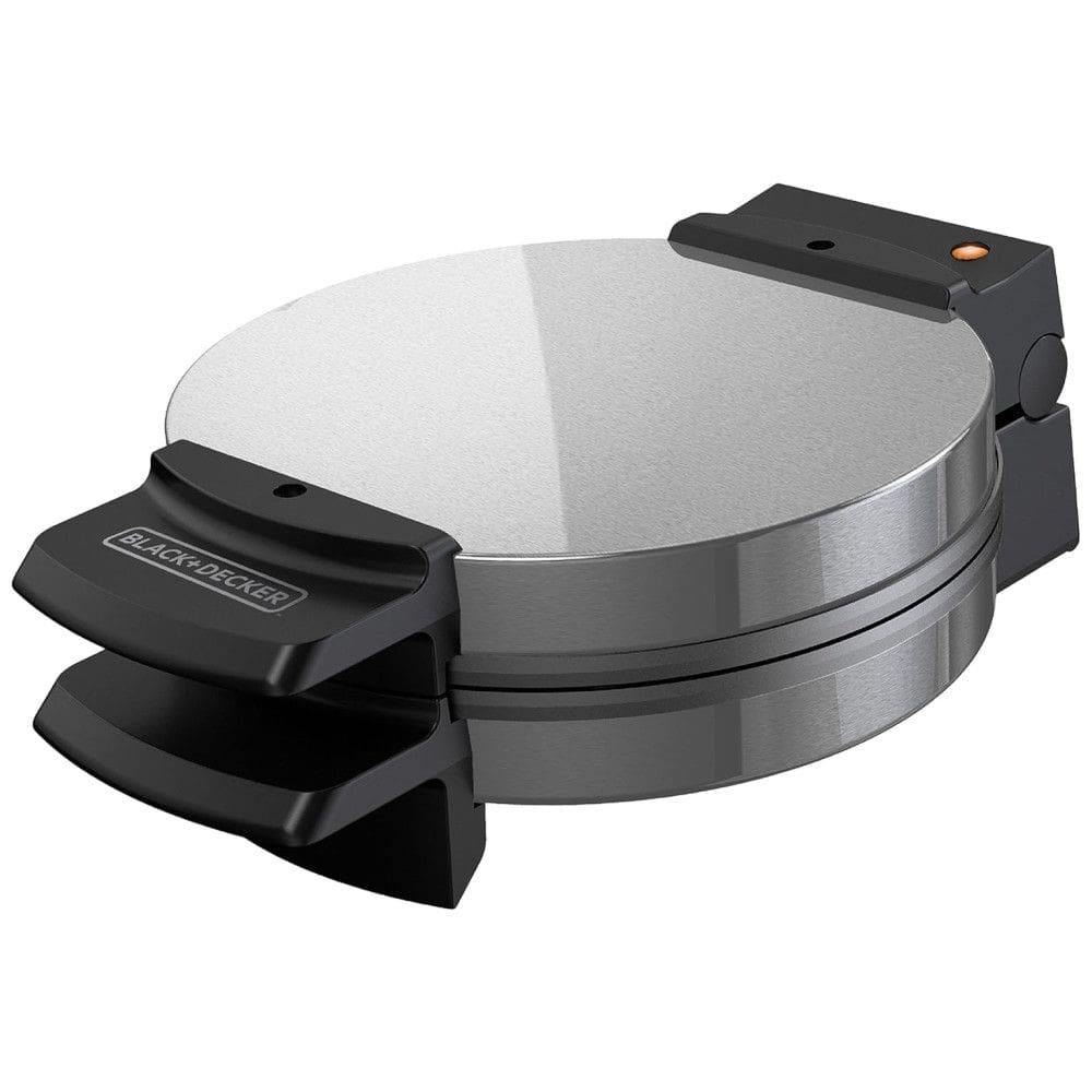 Máquina de Waffle, Aço Inox, 110v, BLACKDECKER WMB505, Prateado