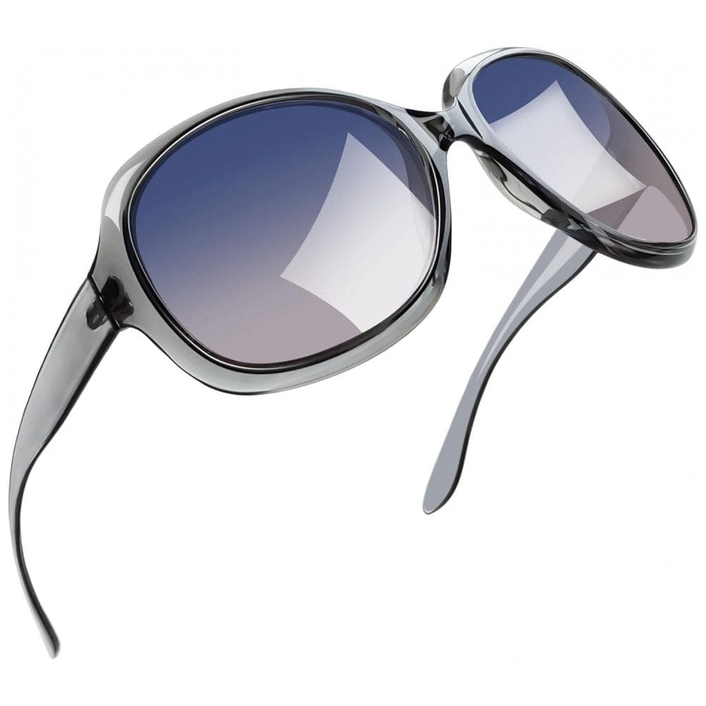 Óculos de Sol Feminino com Proteção UV, Joopin B15, Cinza Claro