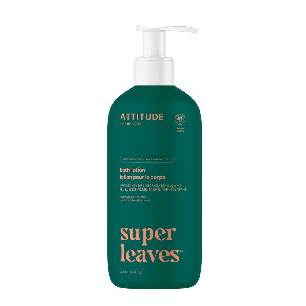Loção corporal ATTITUDE Vegan Skin Care Vine Leaves 480ml