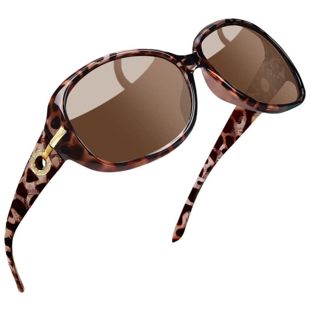 Óculos de Sol Feminino com Proteção UV, Joopin, Marrom
