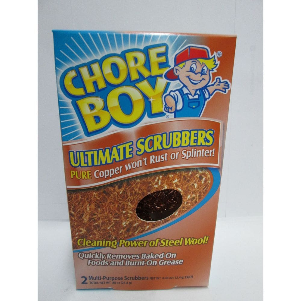 Esponja utilitária Spic And Span Chore Boy Copper, 2 unidades