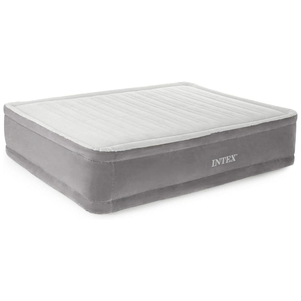 Colchão Inflável Comfort, INTEX 64413E, Cinza