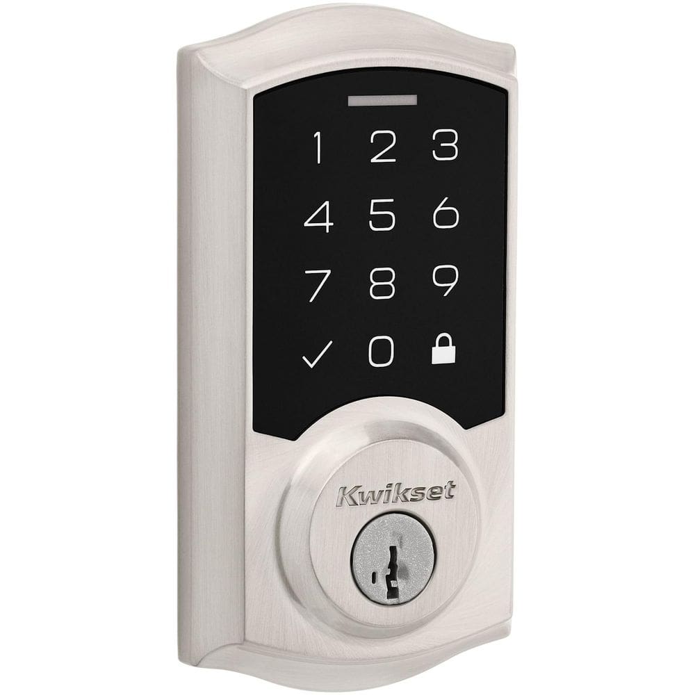 Lock Kwikset 9270TRL-15S SmartCode Touchpad de níquel acetinado