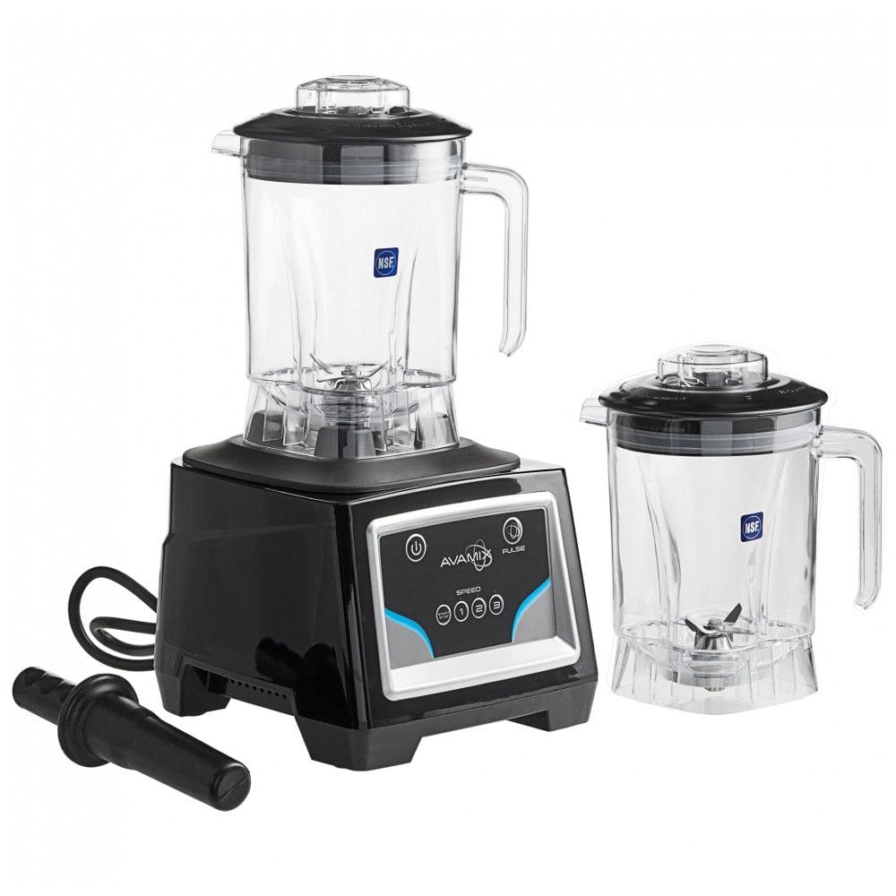 Liquidificador Industrial AvaMix BX1100K2J 3,55 cv com Controle de Teclado, Velocidade Ajustável e 2 Recipientes de 1,4 Litros de Tritan
