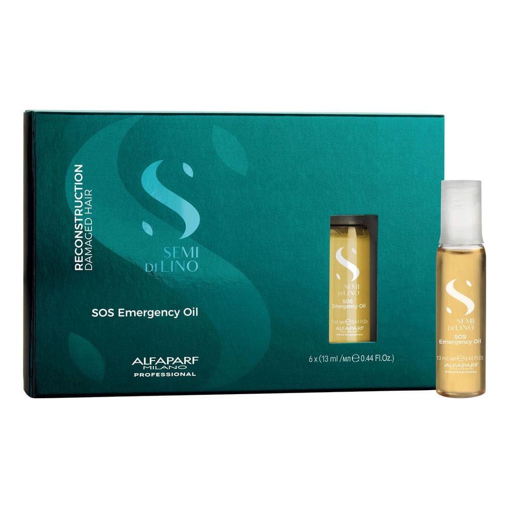 Óleo de emergência para tratamento de quebra de cabelo Alfaparf Milano SOS