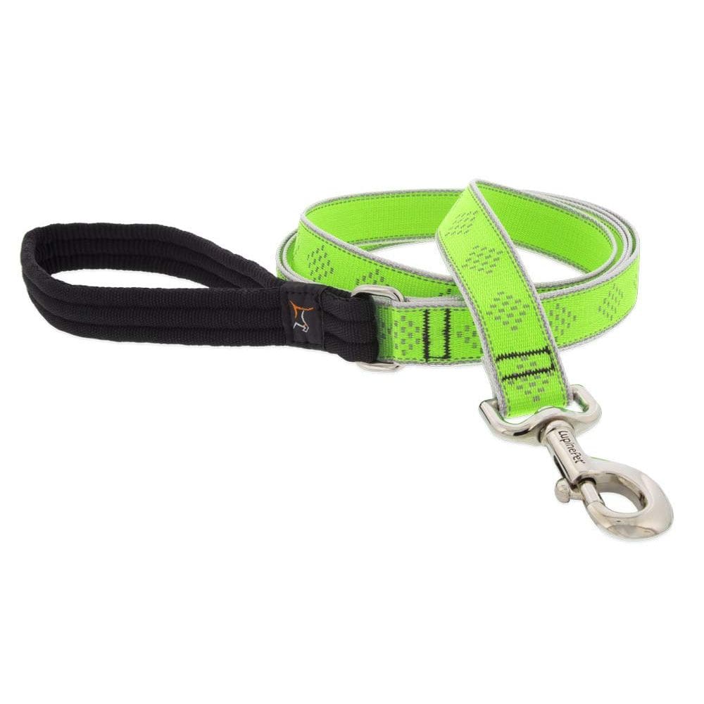 Coleira Lupine Pet Reflective 180 cm x 2,5 cm Diamante verde