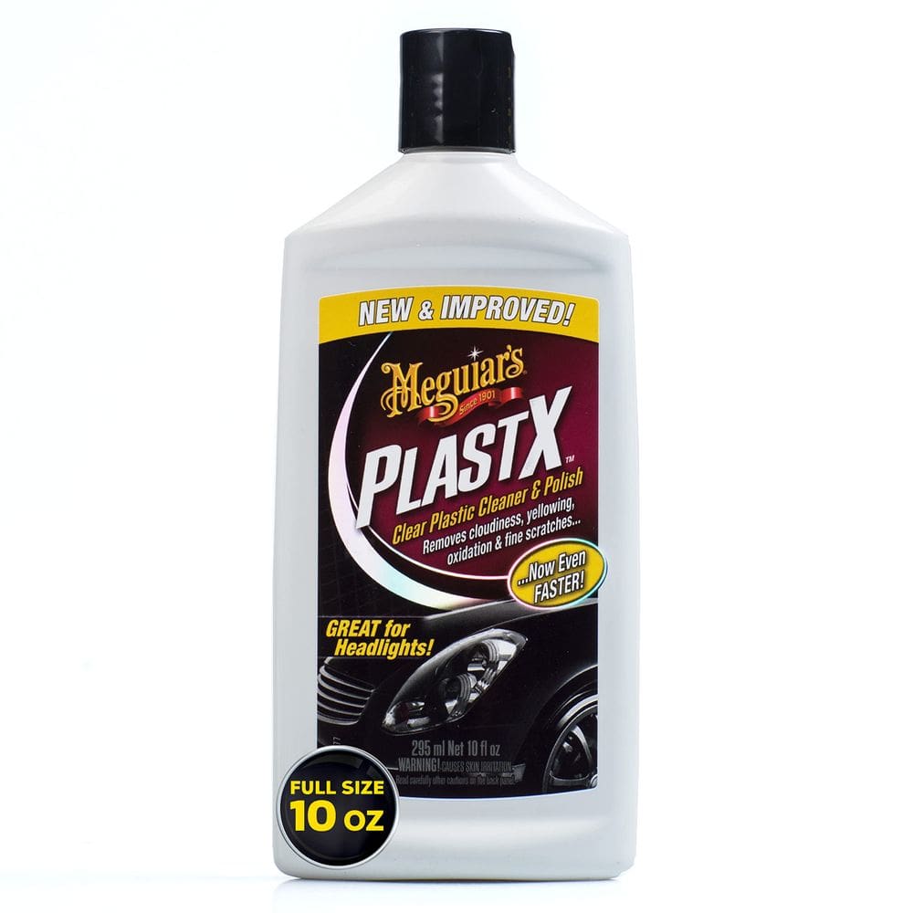 Limpador de plástico e polonês Meguiar`s G12310 PlastX 300mL