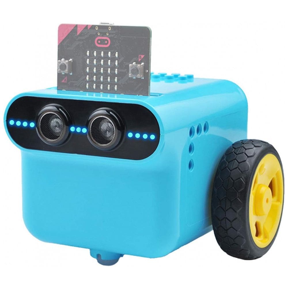 Carro Robô Inteligente Educativo com 2 Modos, ELECFREAKS, Azul