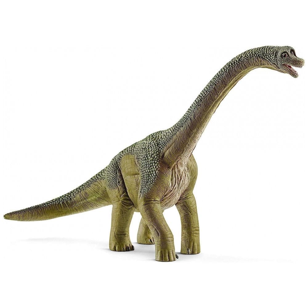 Brinquedo de Dinossauro Schleich Brachiosaurus Realista de 24,4 cm - Verde Durável Divertido e Educacional para Meninos e Meninas Figura de