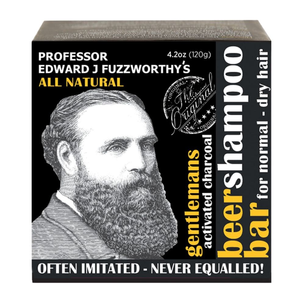 Shampoo Bar Professor Fuzzworthy`s Gentlemans BEER para cabelos