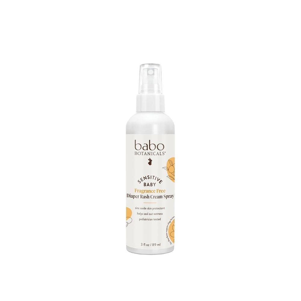Spray de creme para assaduras Babo Botanicals Sensitive Baby