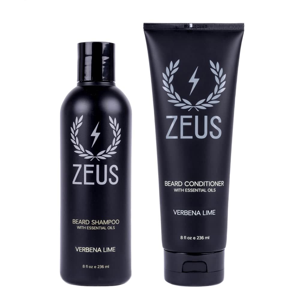 Conjunto de sabonete e condicionador de barba ZEUS Green Tea 240 ml
