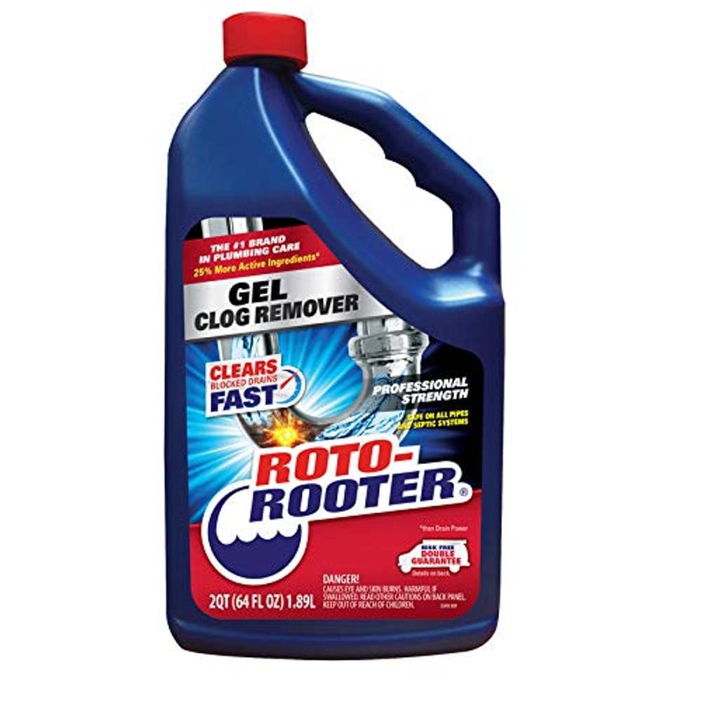 Removedor de obstruções em gel Roto Rooter 1,9 L de ação rápida