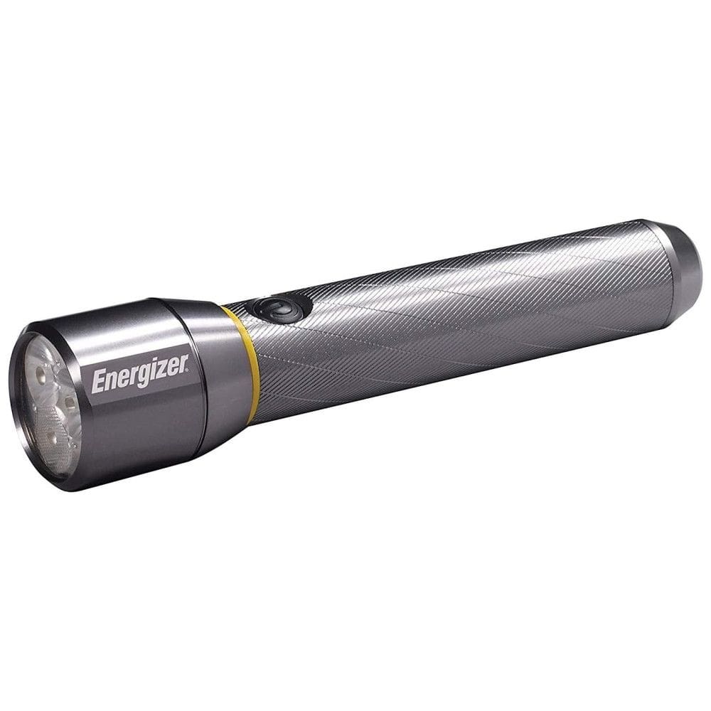 Lanterna LED Vision 1300 Lúmens Corpo de Metal à Prova Dágua 3 Modos de Brilho, ENERGIZER 30039800129339, Prateado