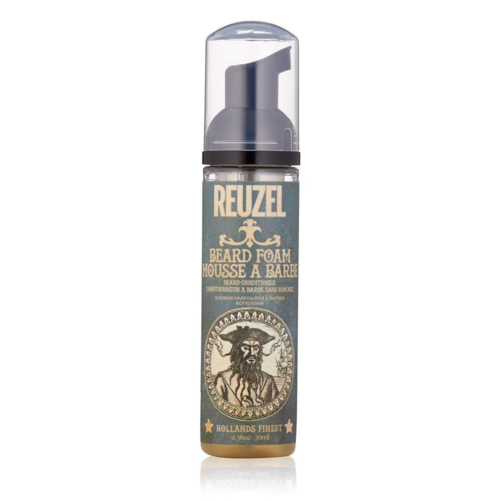 Beard Foam Reuzel reduz a barba e a coceira na pele 70mL
