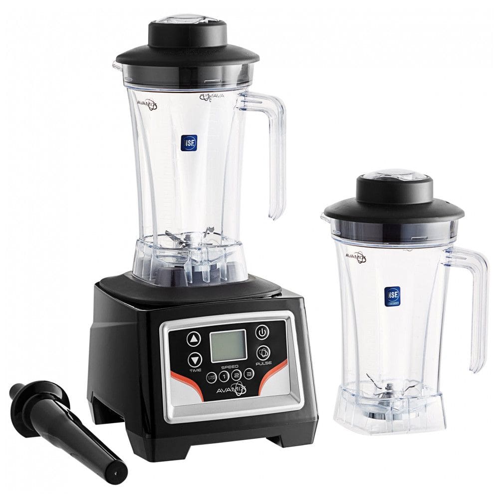 Liquidificador Industrial AvaMix BX2100E2J 3,55 cv com Controle Touchpad, Timer, Velocidade Ajustável e 2 Recipientes de 1