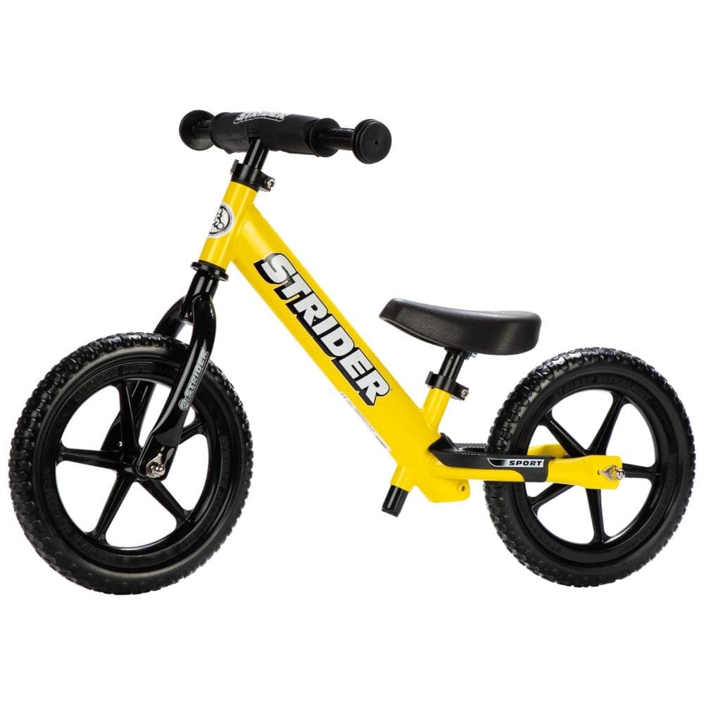 Bicicleta sem Pedal para Crianças de 2 a 3 Anos, Strider, Amarela