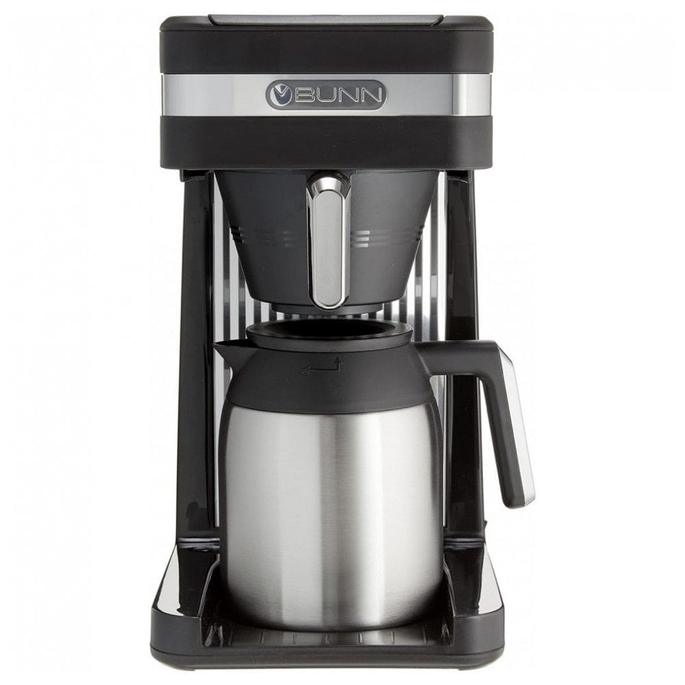 Cafeteira Térmica BUNN 55200 CSB3T Speed Brew Platinum em Aço Inoxidável, 10 Xícaras, Preta